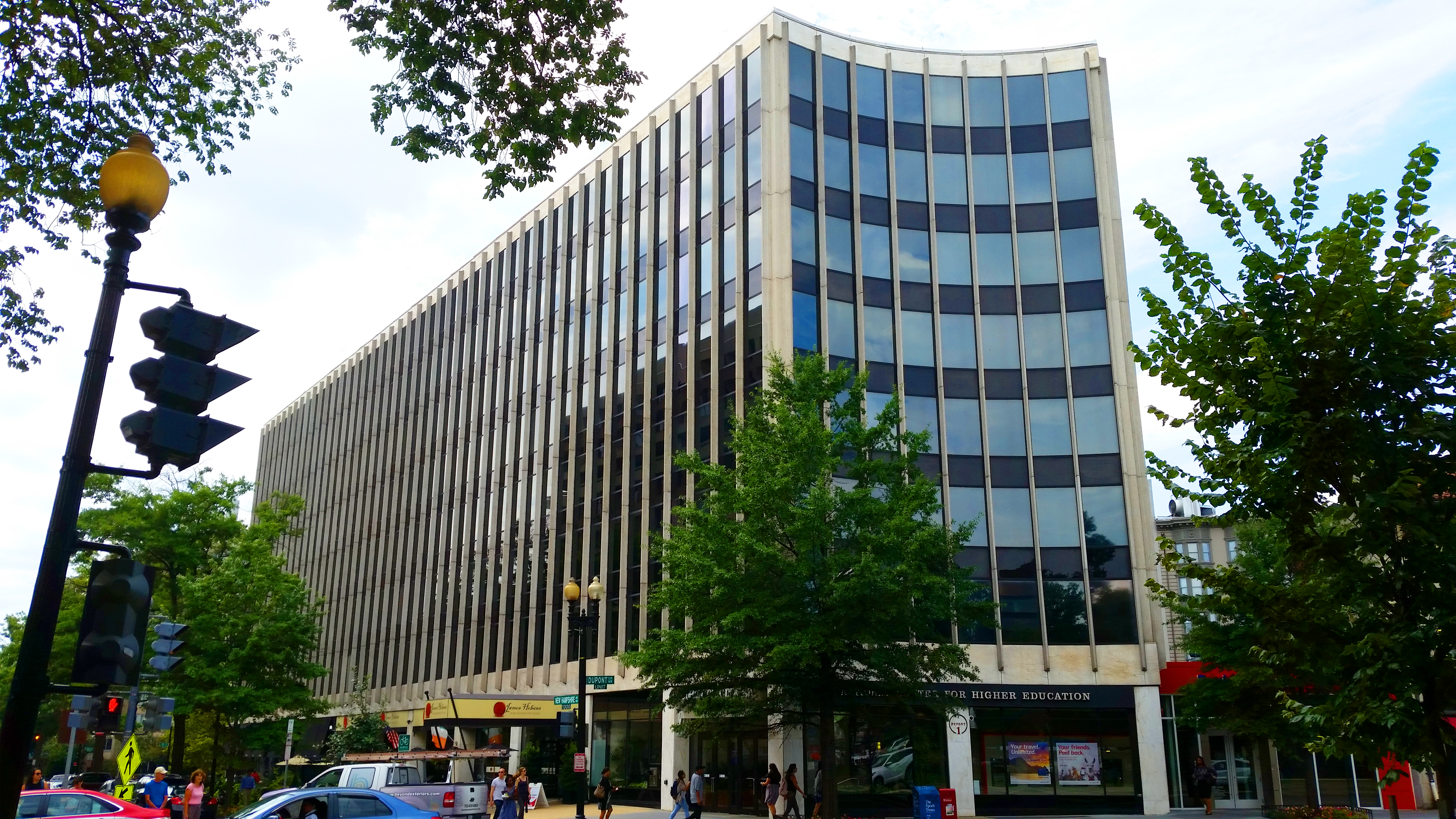 Picture of the National Center for Higher Education at 1 Dupont Circle, NW, Washington, DC.