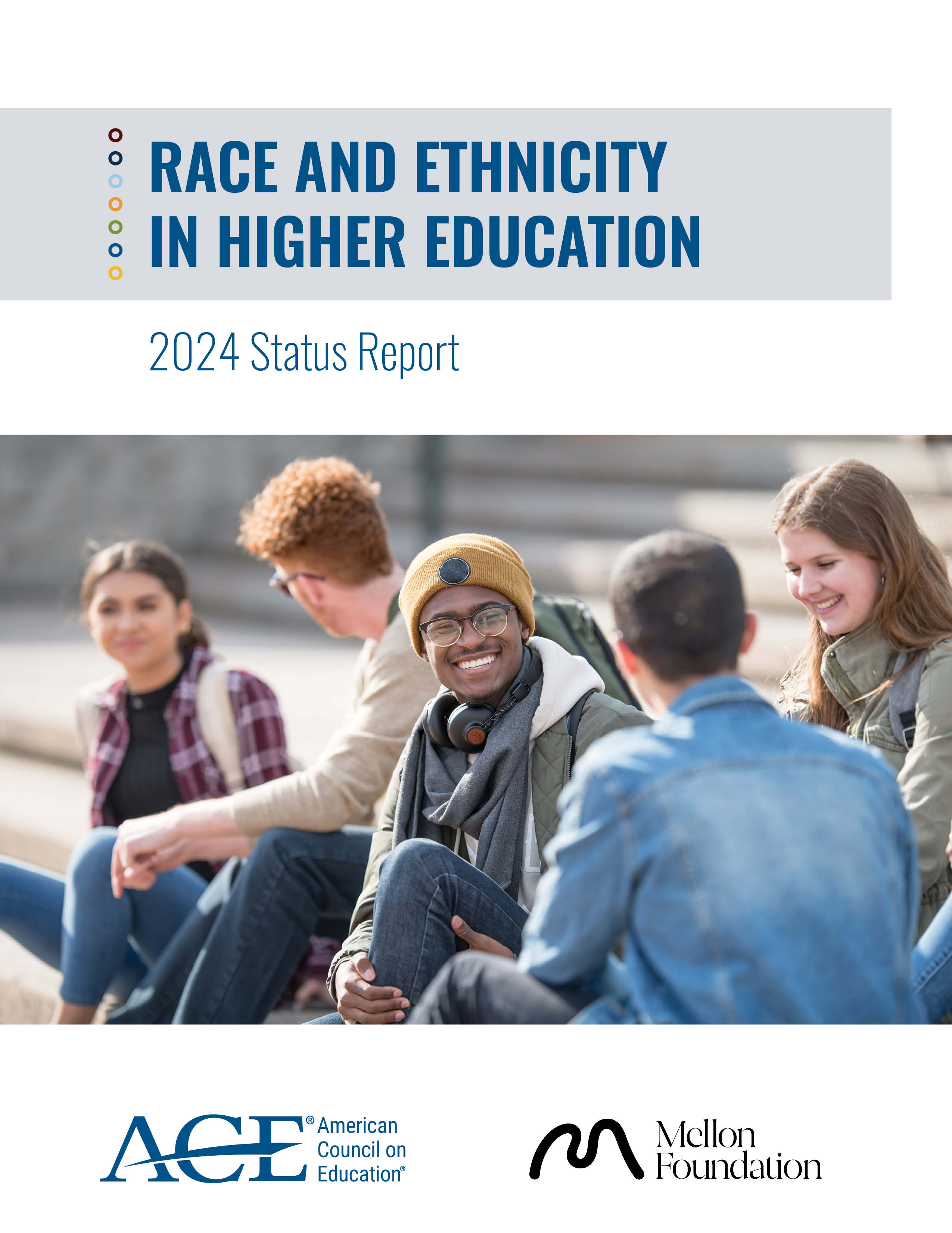 cover of the 2024 Race and Ethnicity in Higher Education report