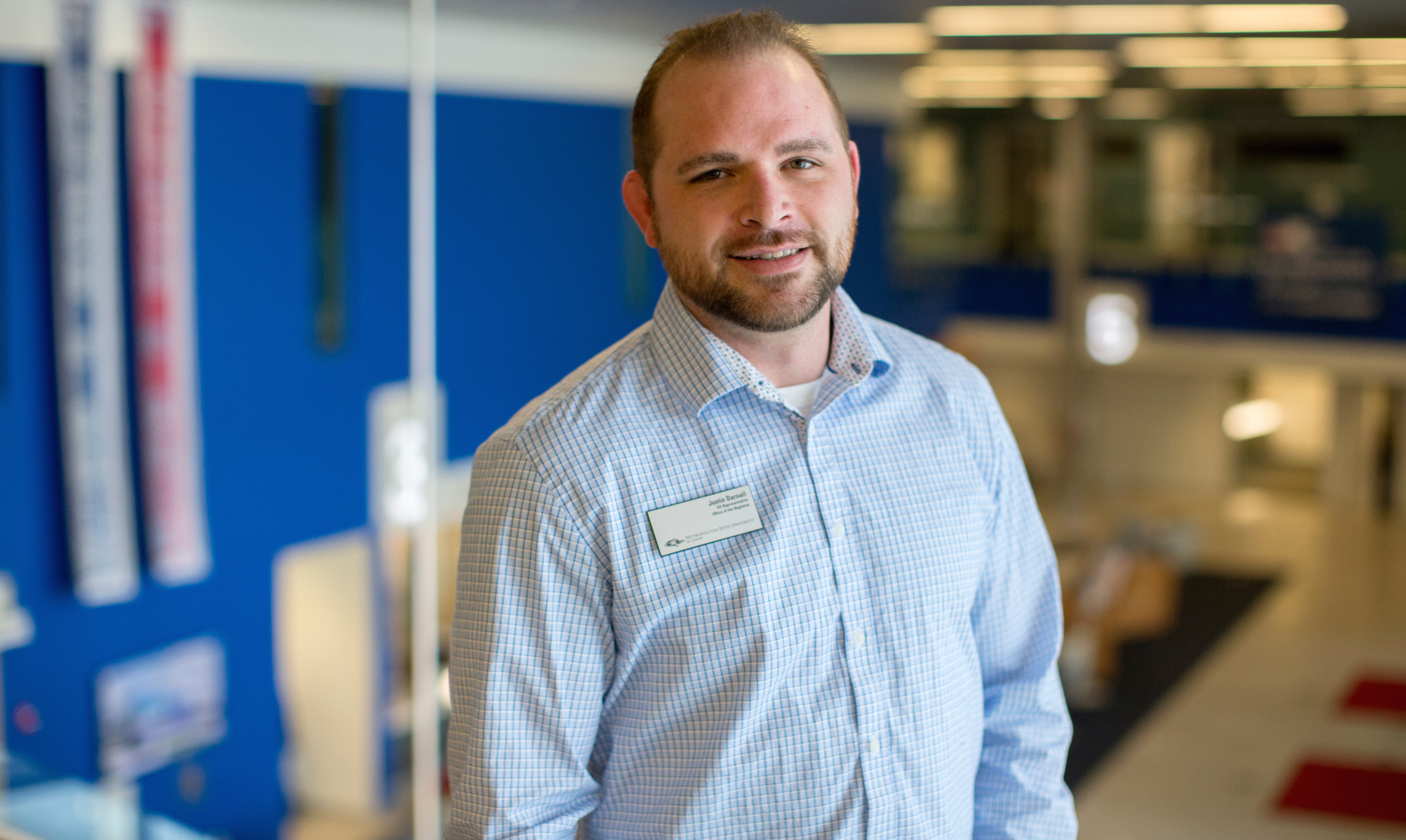 ACE 2017 Student of the Year Justin Darnall, a Marine veteran and aspiring aerospace engineer from Denver, CO