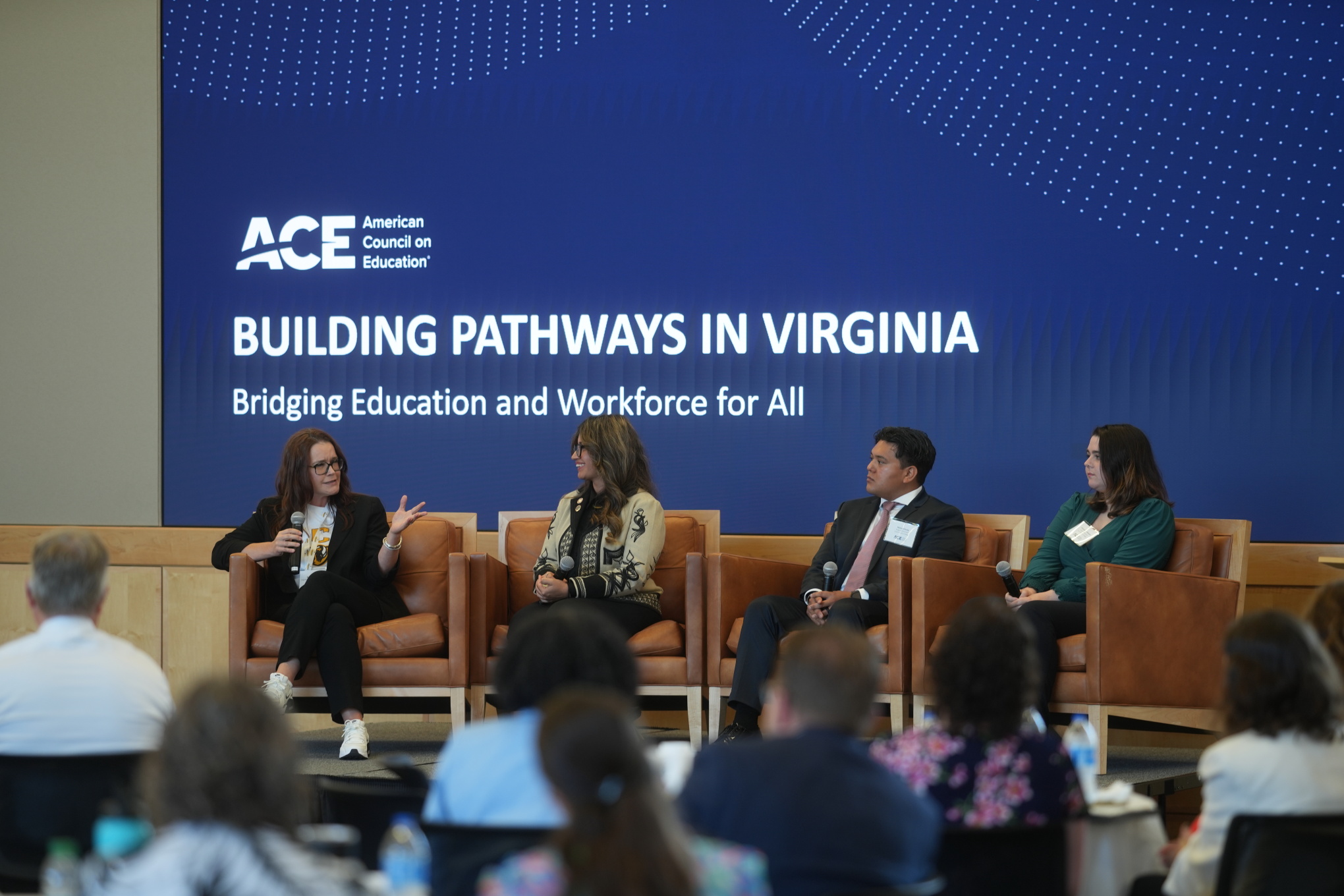 panelists at Building Pathways event