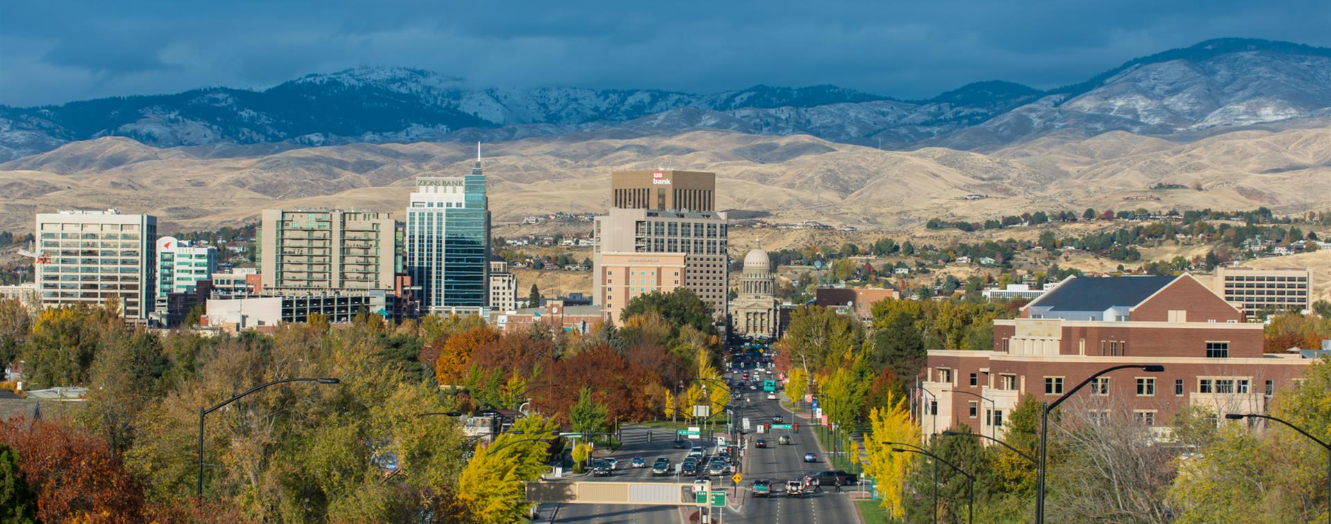 Boise City skyline