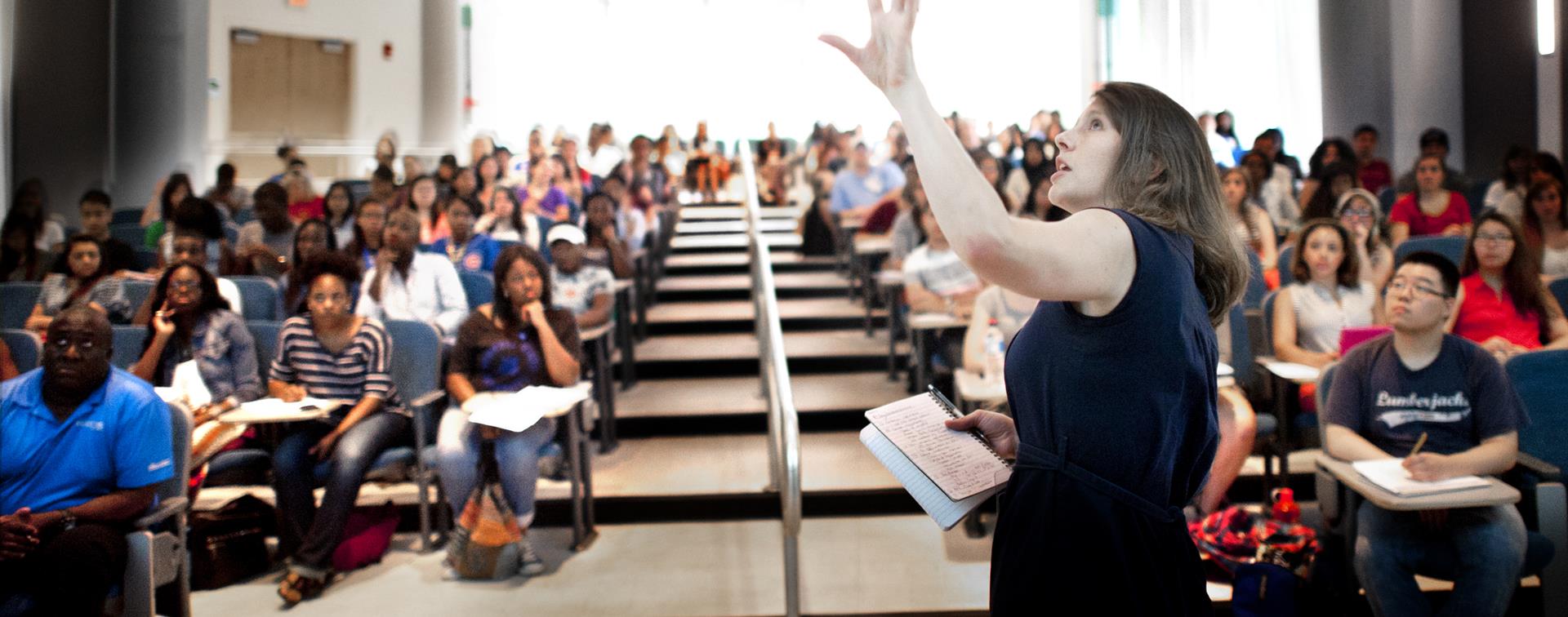 college classroom