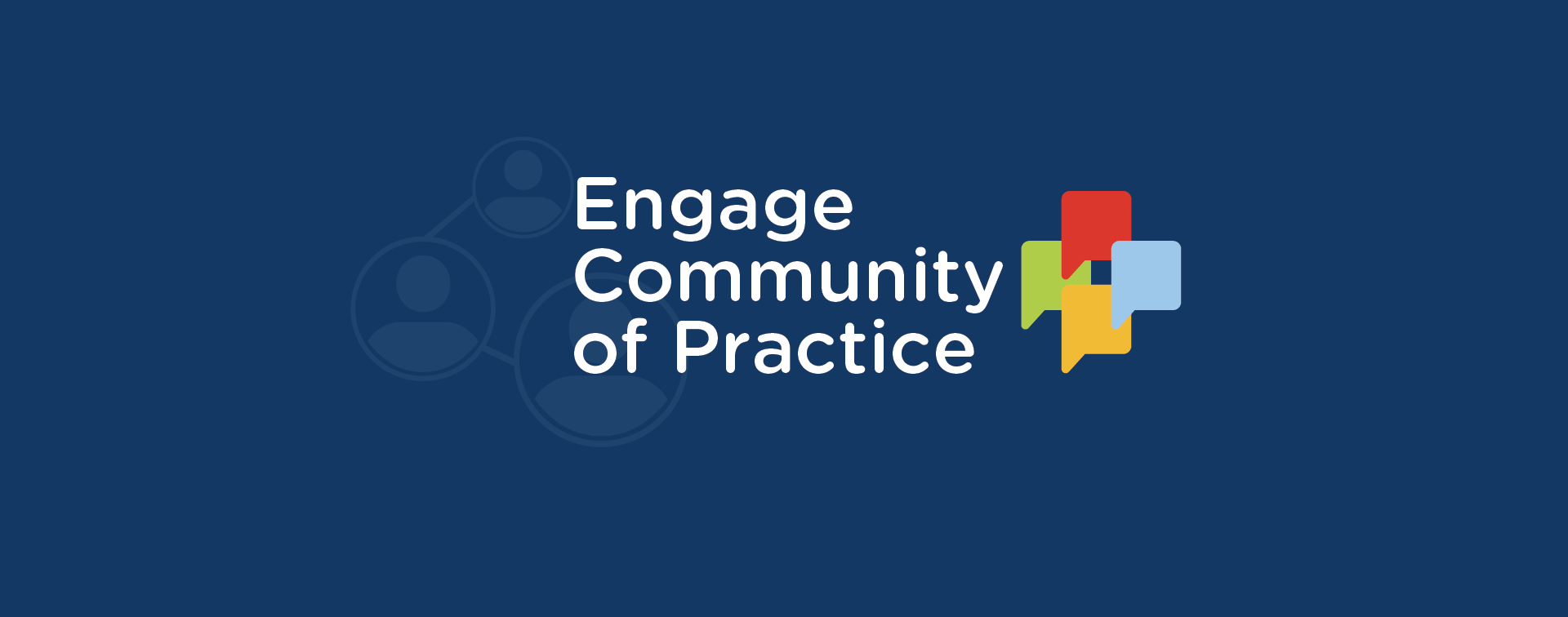 Picture of the Engage Communities of Practice logo.